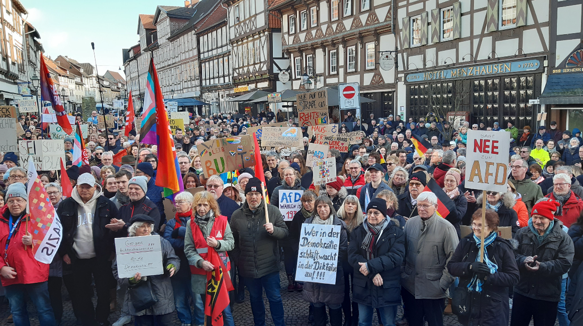 Für die Demokratie - gegen die AfD