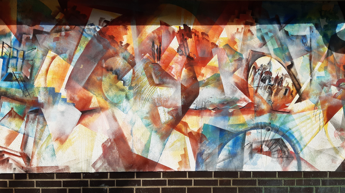 Kunstwerk von Renate Splitt am Neust&auml;dter Platz&nbsp;