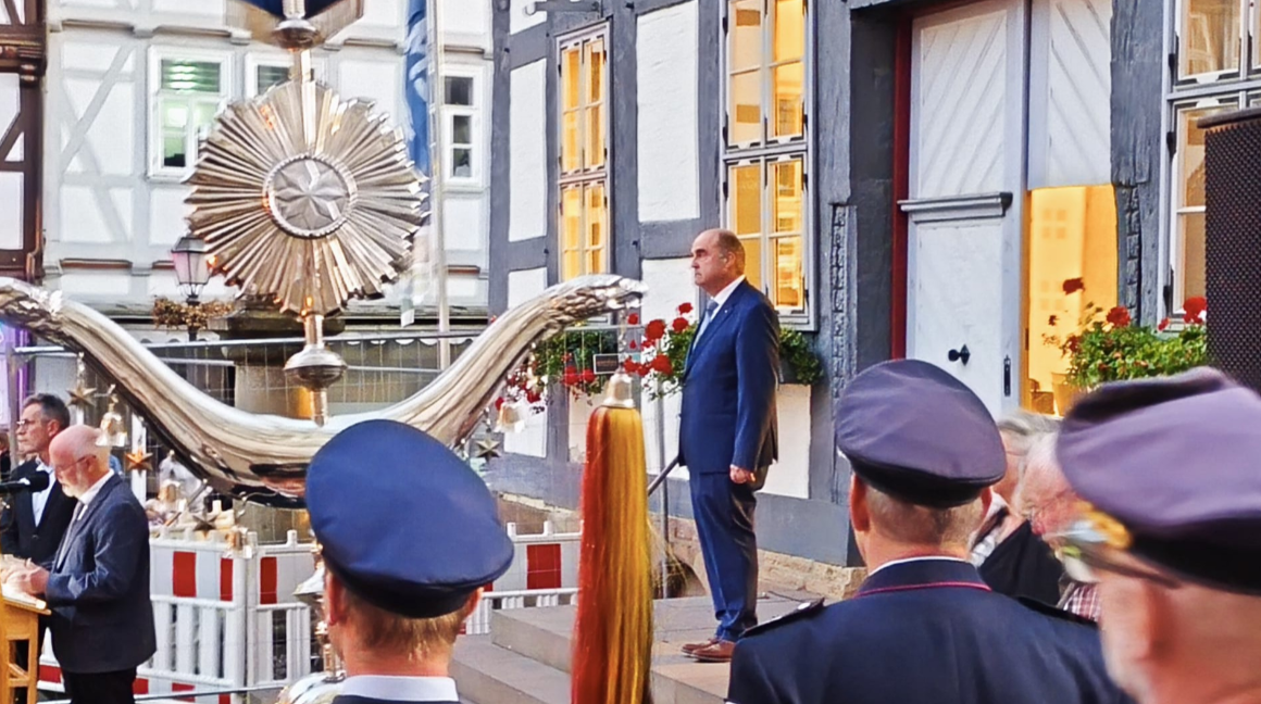 Zapfenstreich f&uuml;r Torsten Bauer