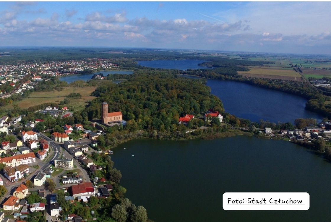 Schlochau von oben (Foto: Stadt Schlochau)