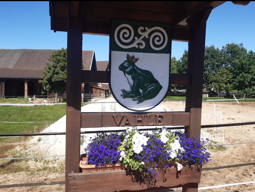 Frosch im Wappen: das H�pperdorf Vahle