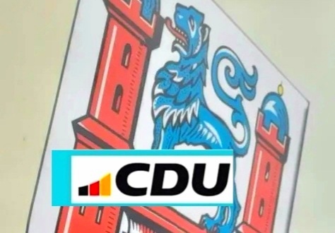 CDU vor dem blauen Uslarer L�wen 