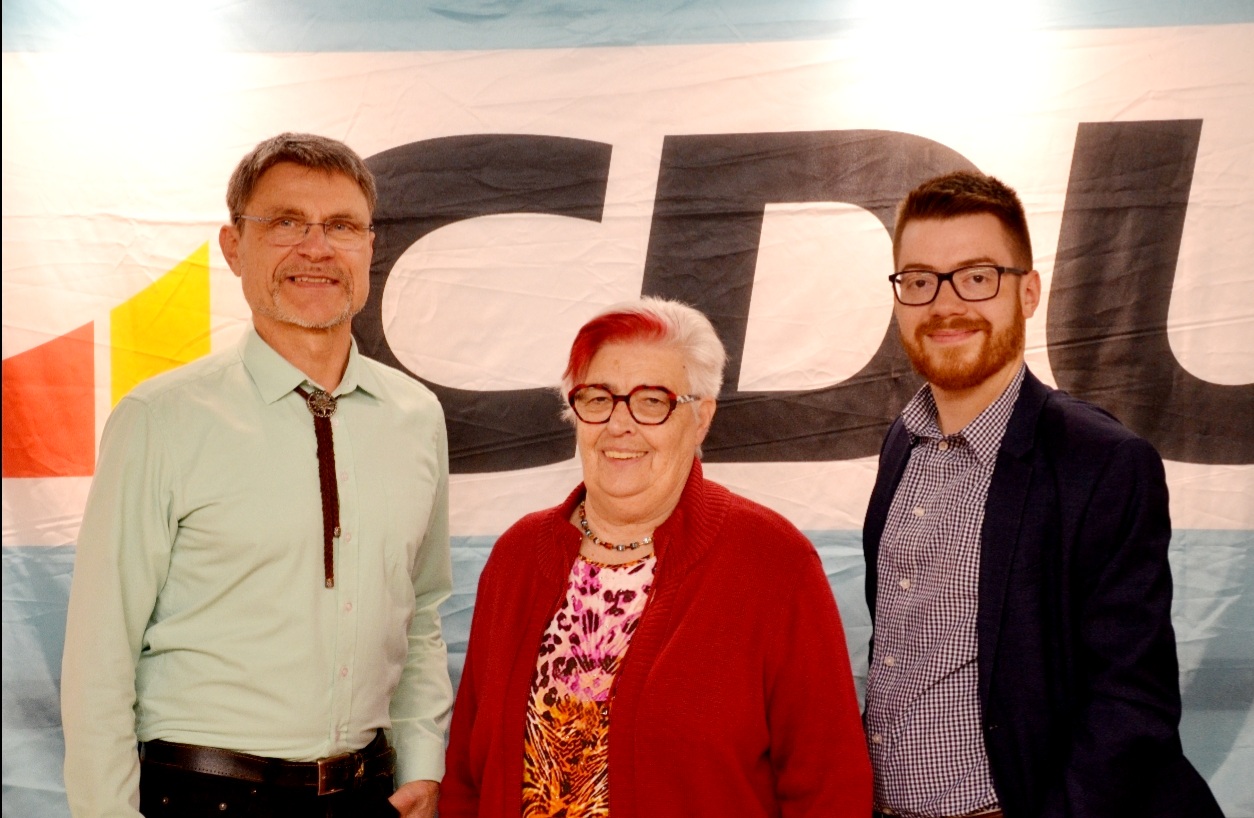 Von links: Stephan Kaiser, Elke Gropp und Nils Kadoke. 