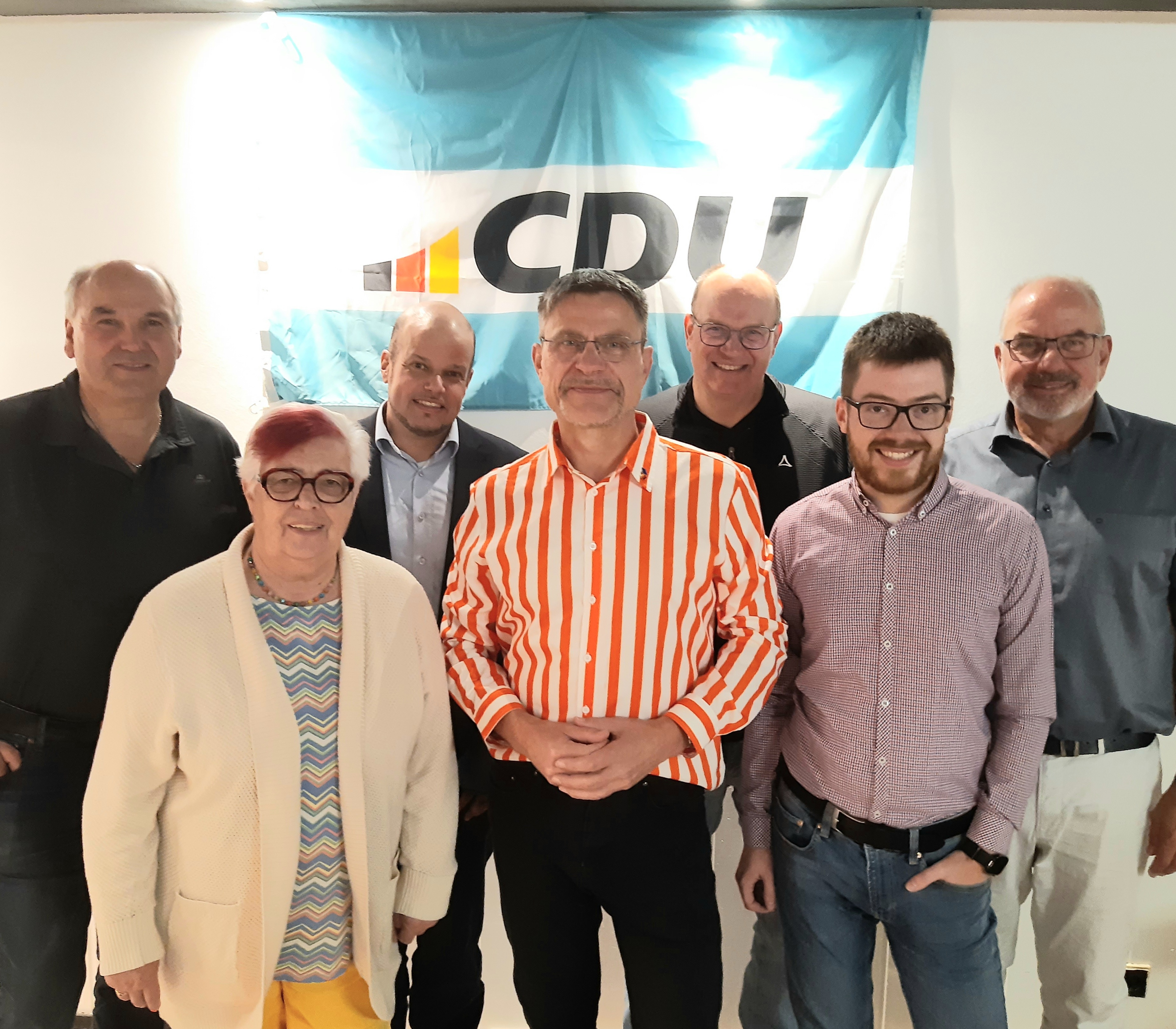 Von links: Carsten Kr�mer, Elke Gropp, Stefan Kreike, Stephan Kaiser, Stephan Sielhorst, Nils Kadoke und Dirk Warmuth.