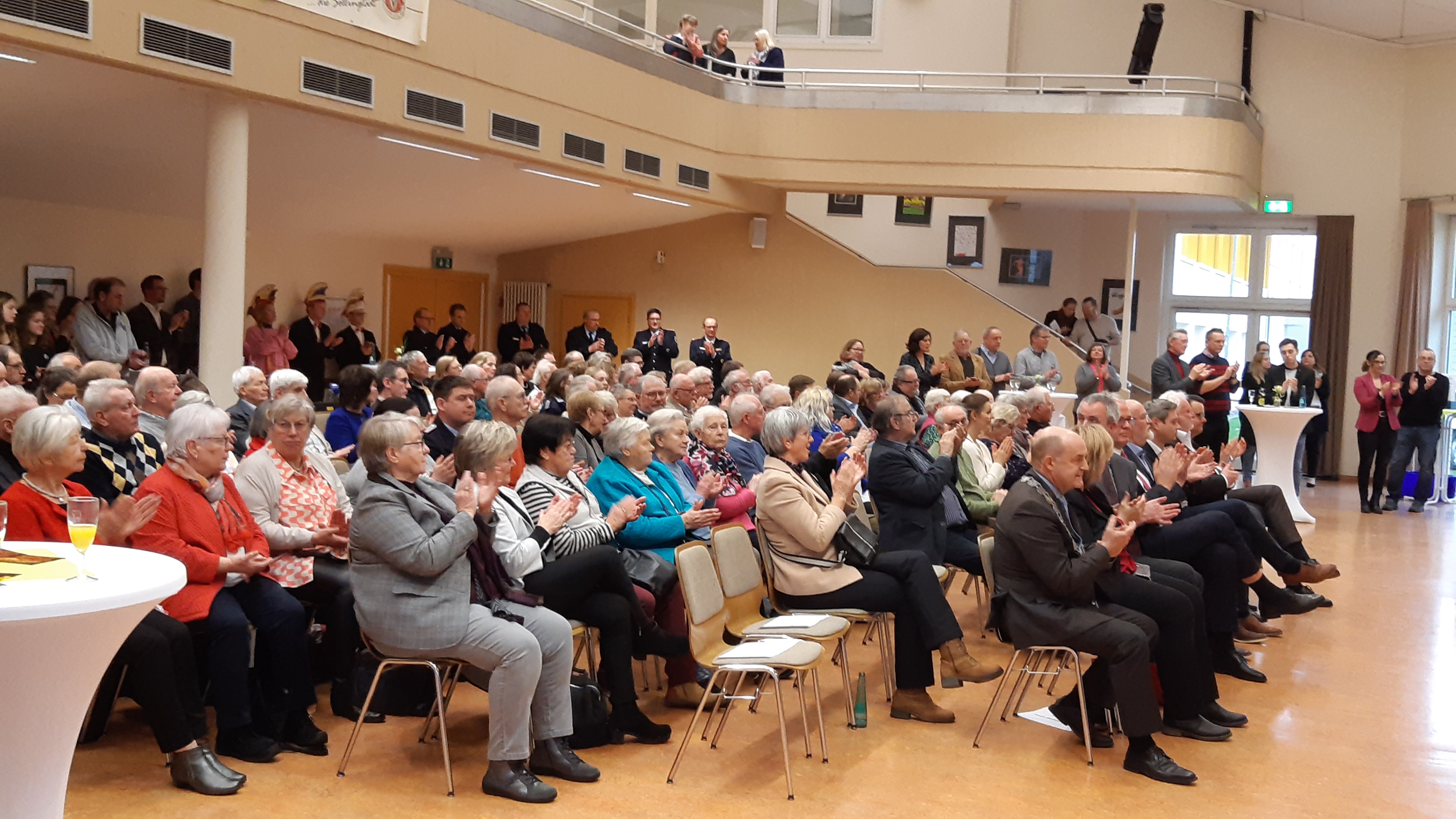 Im Forum des Gymnasiums 