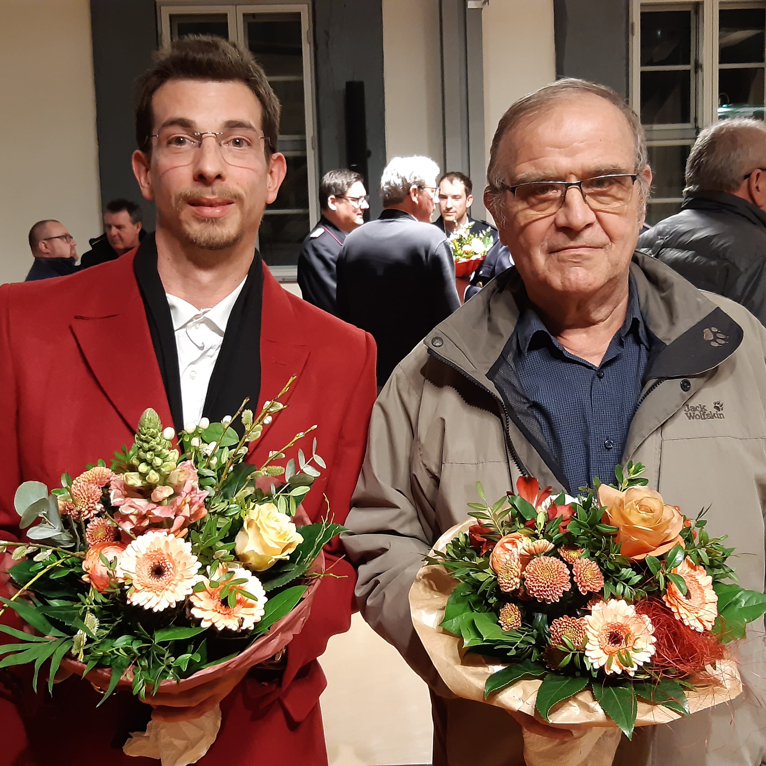 Christian Kaiser, Artur Grder (rechts)